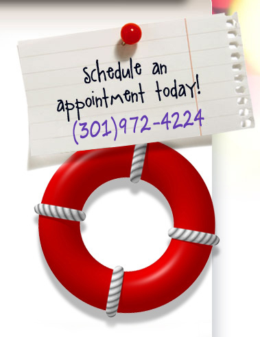 Schedule an appointment today! 301-972-3311